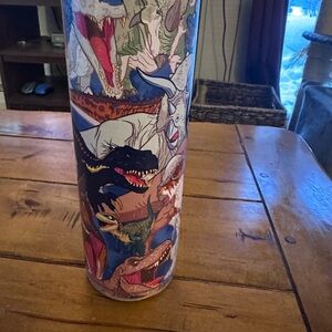 Only Dinosaur Print Tumbler - Multicolor